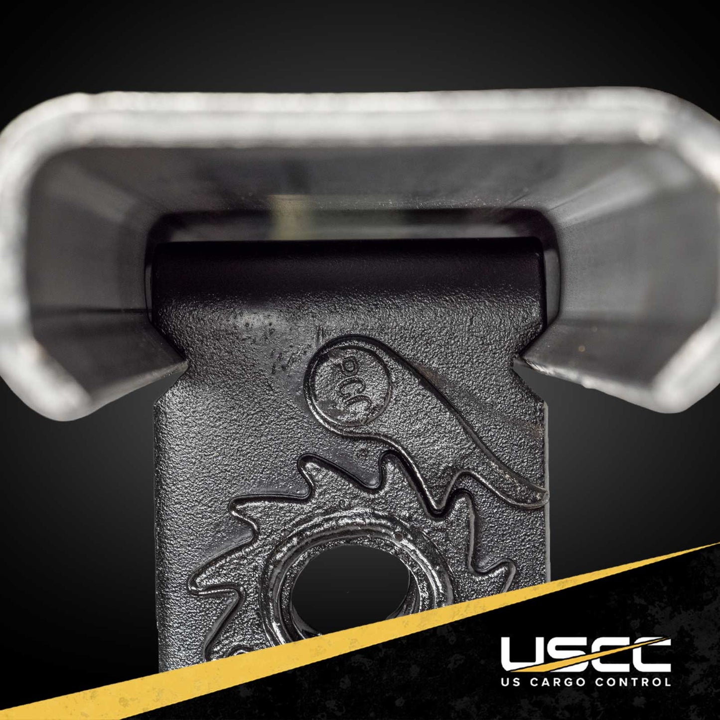6' C Channel Sliding Winch Track - Steel
