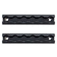 6" Aluminum L-Track | Black Anodized Finish | 2-Pack Image 1 of 10