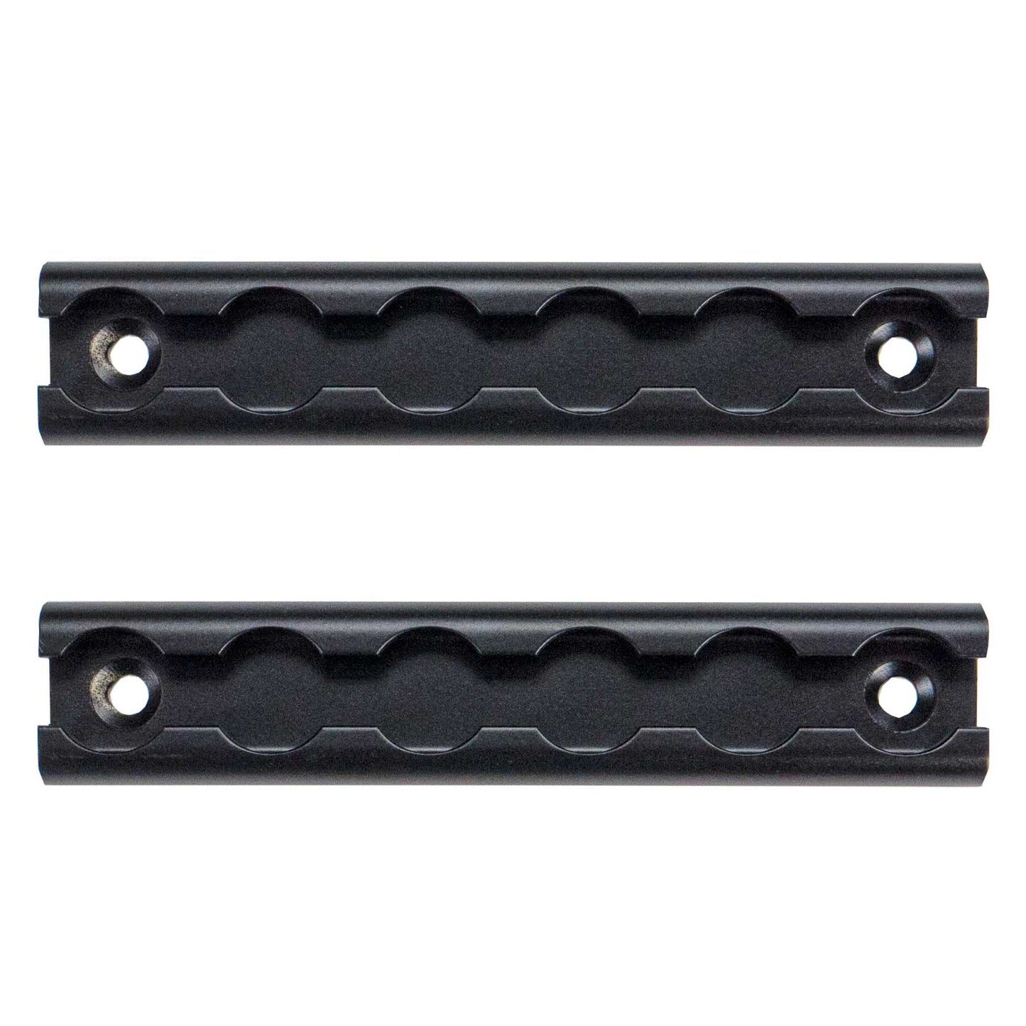 6" Aluminum L-Track | Black Anodized Finish | 2-Pack Image 1 of 10