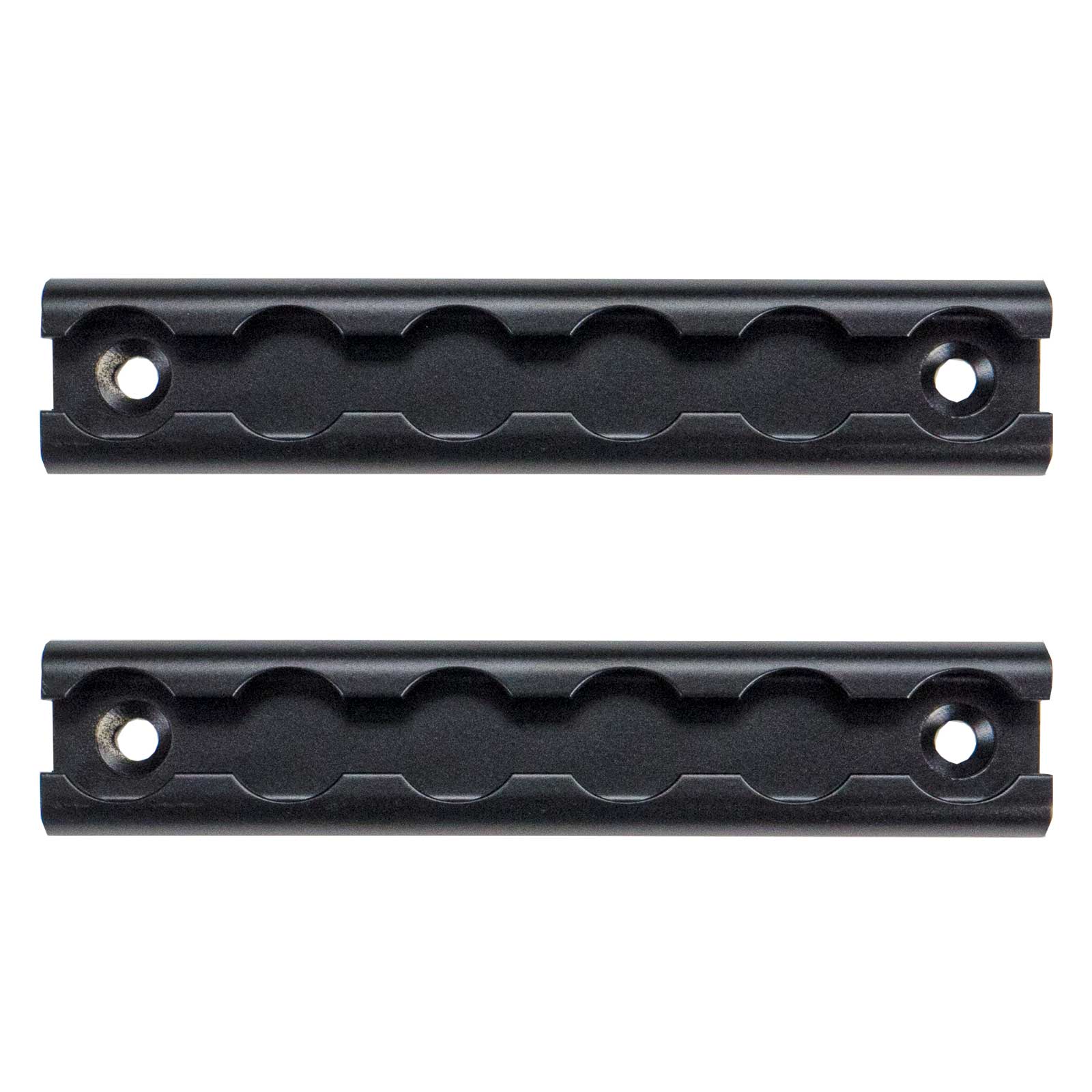 6" Aluminum L-Track | Black Anodized Finish | 2-Pack Image 1 of 10