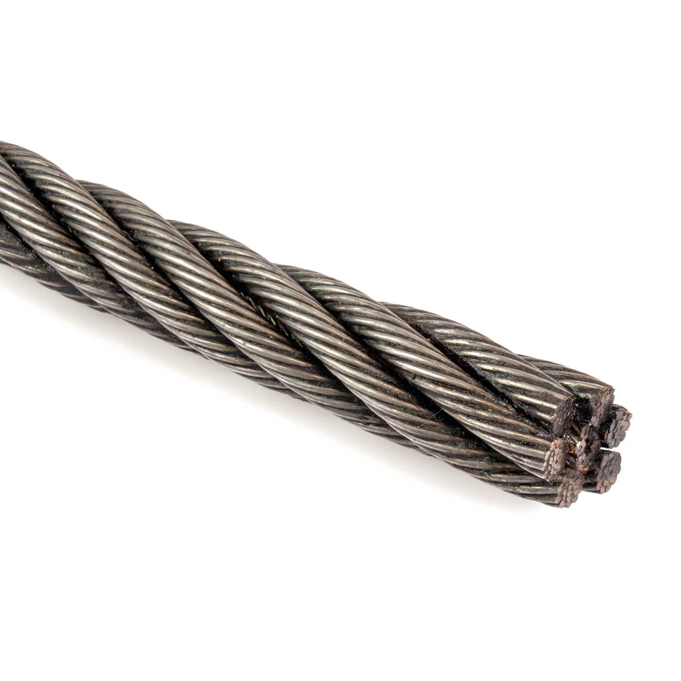 6x19 Domestic Bright Wire Rope - EIPS IWRC