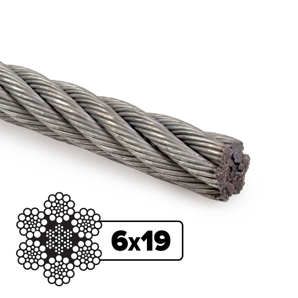 6x19 Domestic Galvanized Wire Rope - EIPS IWRC thumbnail