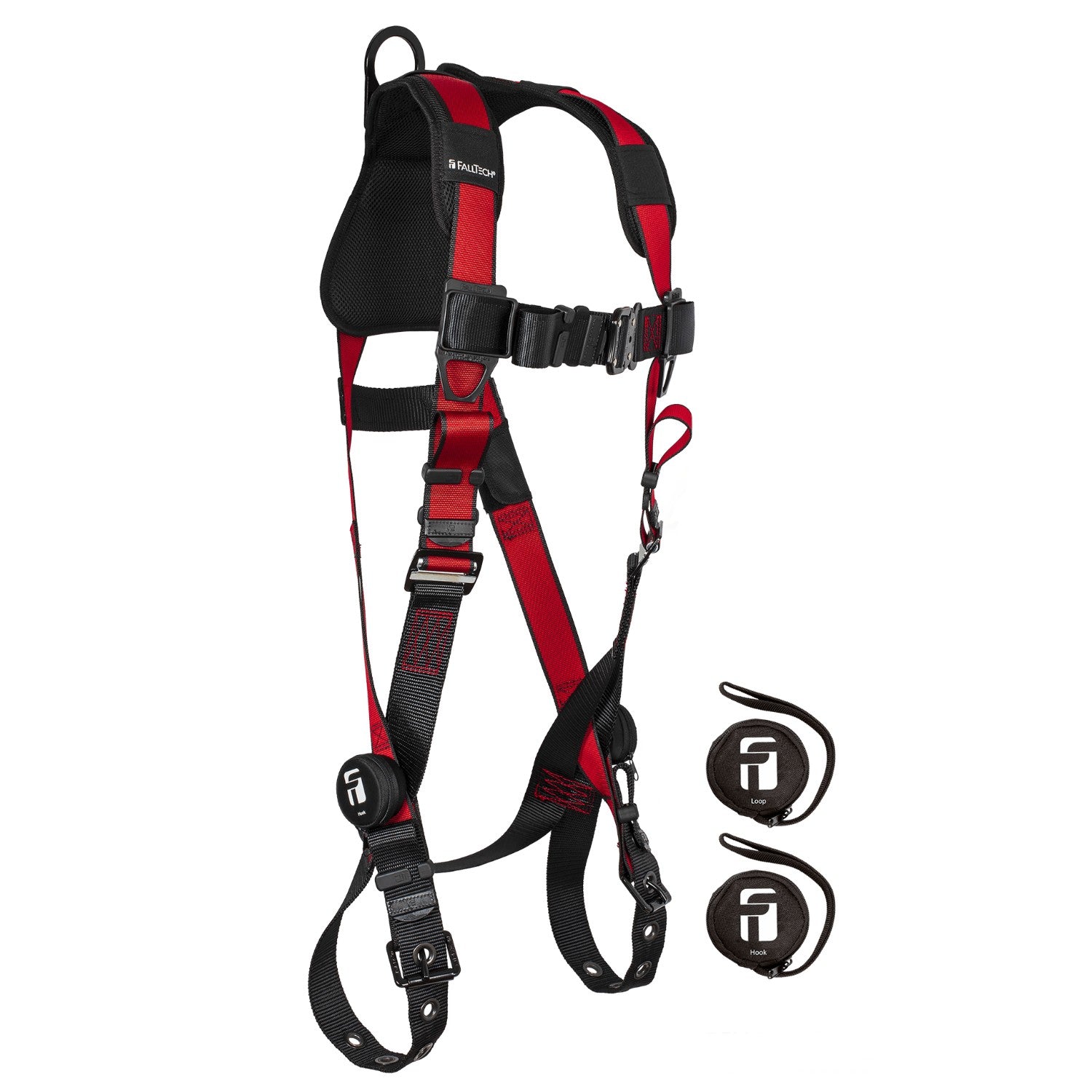 Falltech Fall Protection Logo FallTech Tradesman Pro Full-Body Safety Harness | Non-Belted | L/XL ...