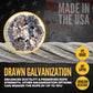 3/8" drawn galvanized wire rope is corrosion resistant