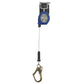 FallTech FT-X LE 8' Cable Self-Retracting Lifeline | Single-Leg | Mini Rebar Hook | 82808SP0