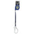 FallTech EdgeCore FT-X LE 8' Self-Retracting Lifeline | Single-Leg | Swivel Rebar Hook | 84108SP3
