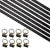 8 Piece 4' L Track Tie Down System- Black | 2-Pack Image 1 of 7
