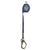 FallTech EdgeCore FT-X LE 8' Replacement Leg for SRL | Swivel Mini Rebar Hook | 84108RP0