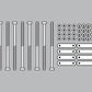 Sturdy-Lite Straight Frame Cab Rack Mounting Kit - 19" Bolts