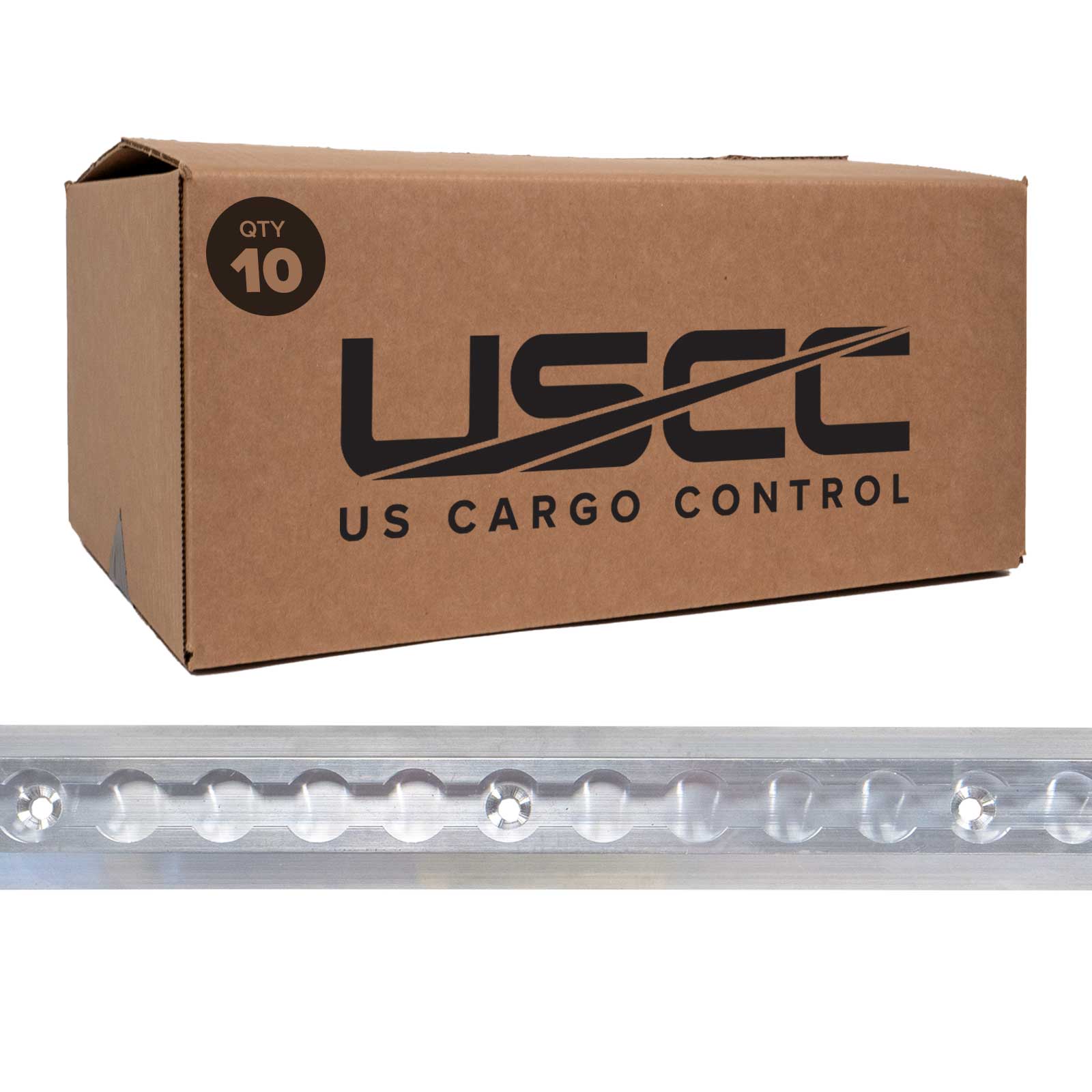 96" Angled L-Track | Aluminum | 10-Pack Image 1 of 11