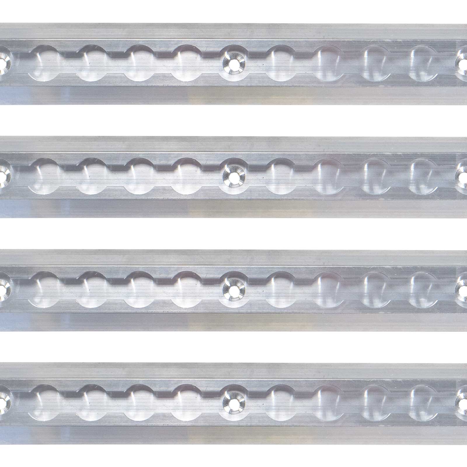 96" Angled L-Track | Aluminum | 4-Pack Image 1 of 11