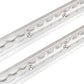 96" Flanged L-Track | Aluminum | 2-Pack Image 1 of 10