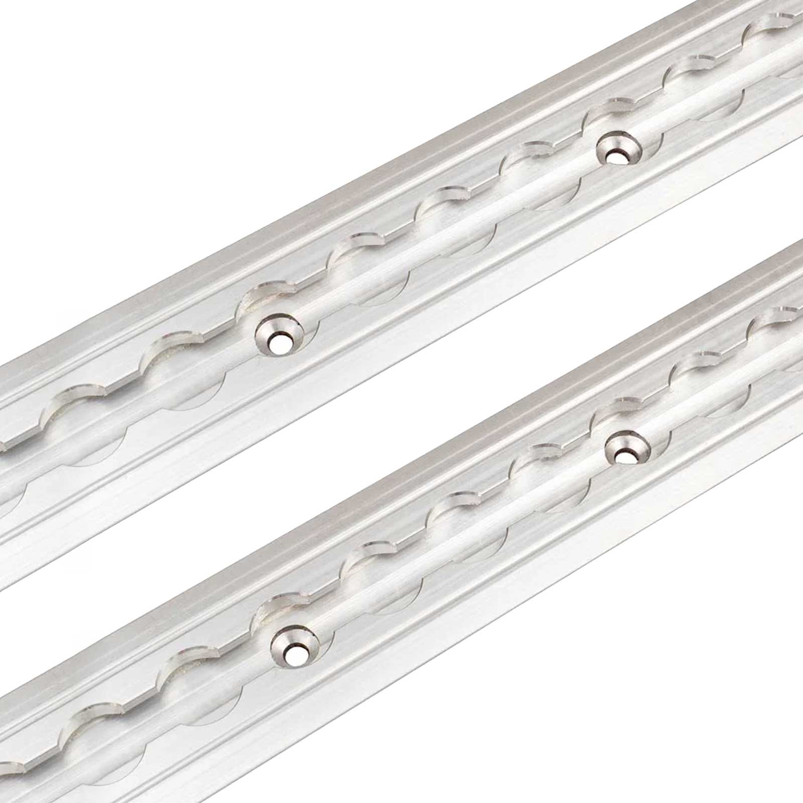 96" Flanged L-Track | Aluminum | 2-Pack Image 1 of 10