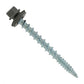 ST Fastening #10 X 2" Kwikseal Woodbinder Metal Roofing Screw - Burnished Slate, Pkg 250