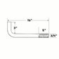 3/4" x 16" L-Bolt Concrete Anchor Bolts