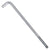 Concrete anchor bolt for securing post bases