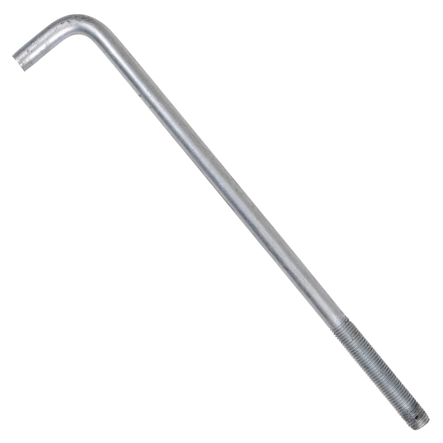 Concrete anchor bolt for securing post bases