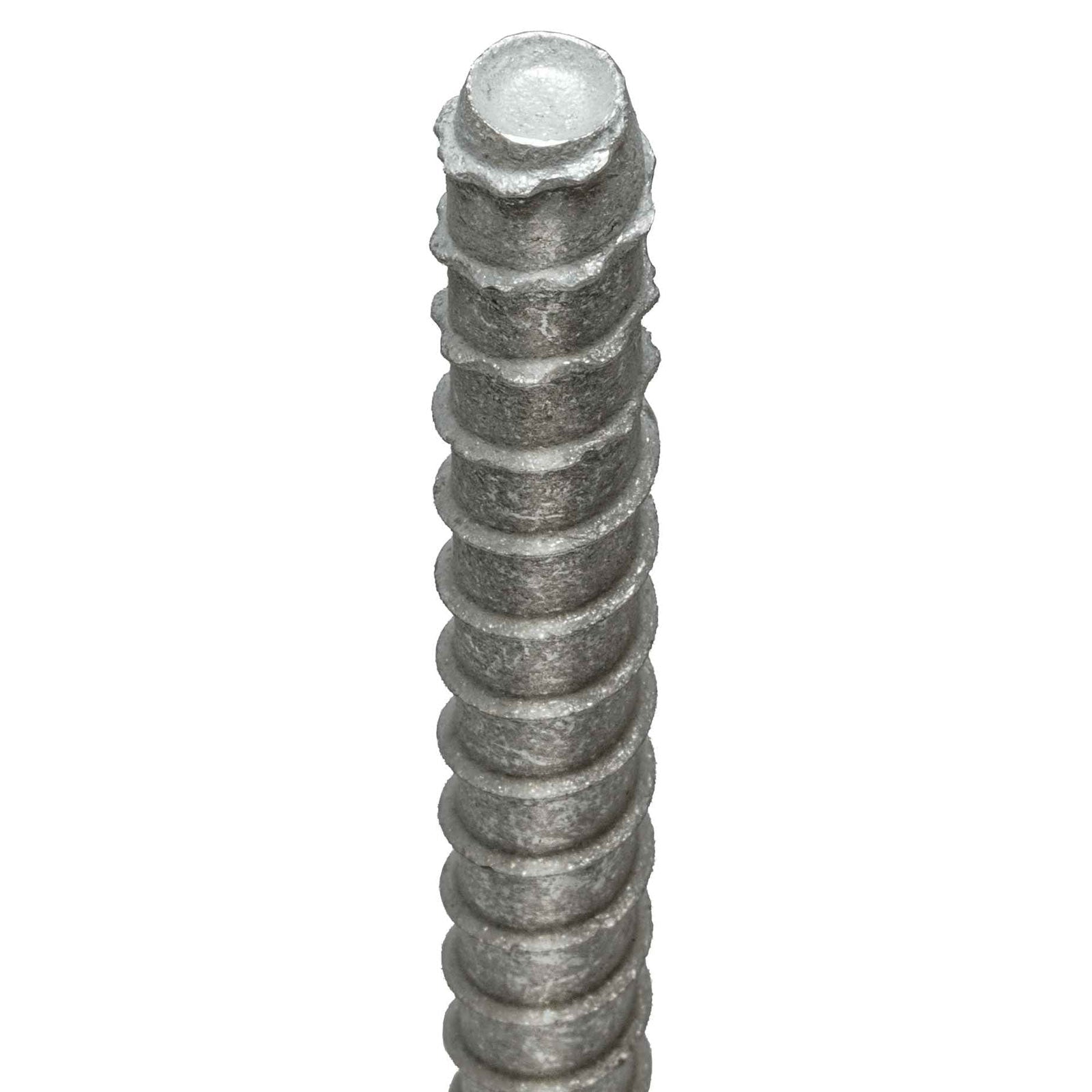 Mechanically Galvanized Screw Anchor - Teeth Close-up