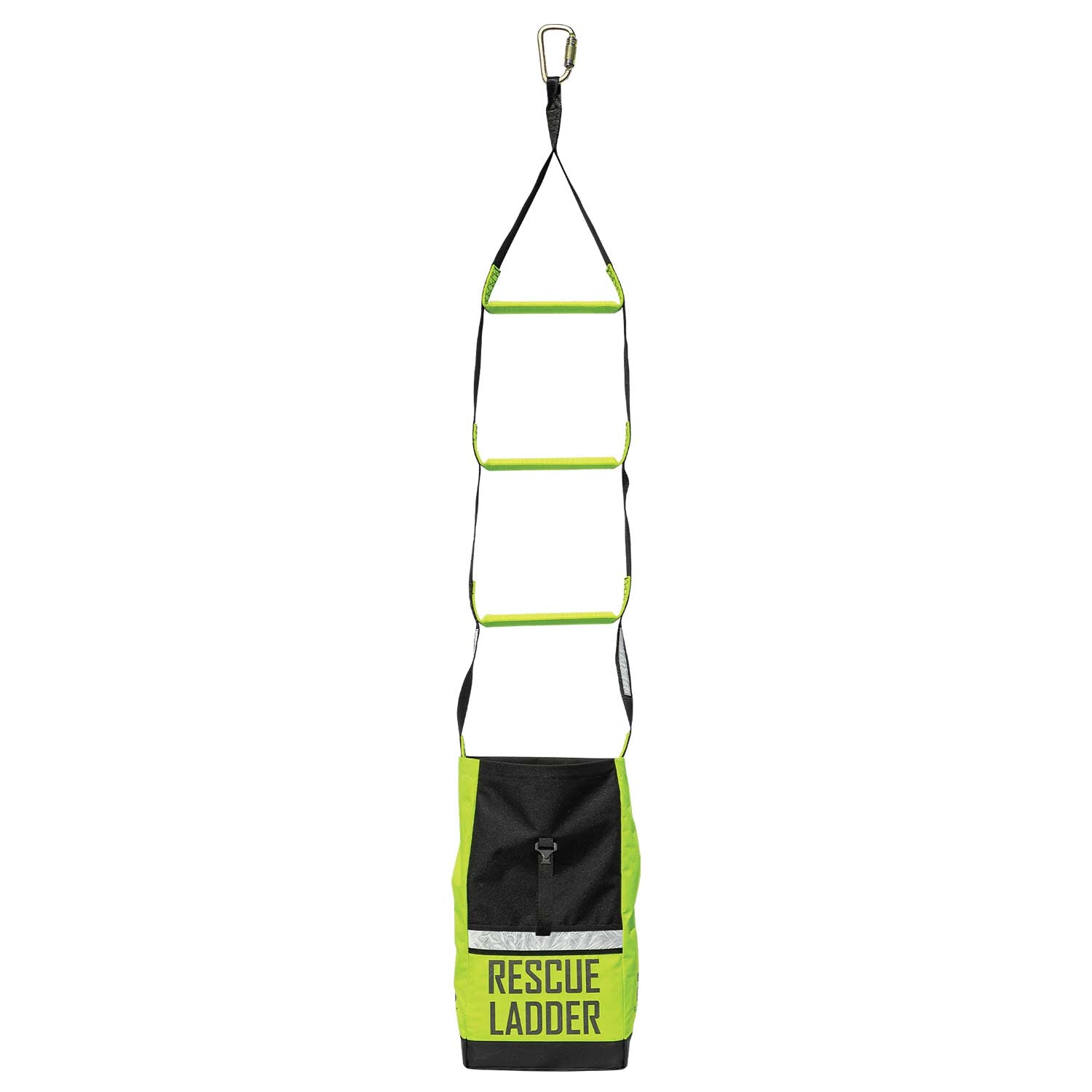20' Fall Protection Ladder for Rescue with Carabiner
