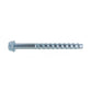 1/2" x 6" Conquest Large Diameter Concrete Screws - Zinc, Pkg 25