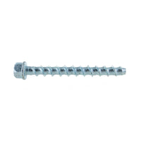 1/4" x 3" Conquest Large Diameter Concrete Screws - Zinc, Pkg 100