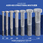 7/8" x 2-1/4" Conquest A325 Type 1 Heavy Hex Structural Bolt, Hot Dip Galvanized