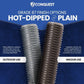 Conquest 7/8" x 1' Grade B7 Coarse Threaded Rod - Plain Finish