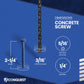 1/4" x 2-1/4" Conquest Hex Concrete Screw - Single Dimensions