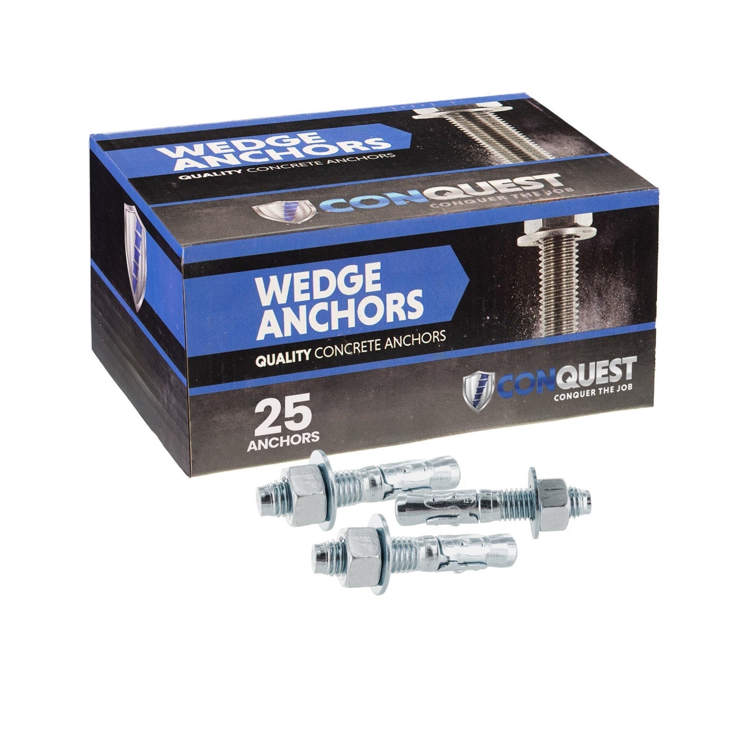 Conquest CWA58-312SS4 Wedge Anchor 25 pack