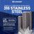 316 Stainless Steel - Corrosion Resistant