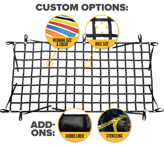Parcel Net Build a Custom Cargo Net or Pallet Rack Net