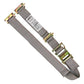2" x 16' Gray E-Track Ratchet Strap w/ Double-Fitted End
