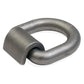 1" Weldable D-Ring with Mounting Clip - 47,000 lbs. BS