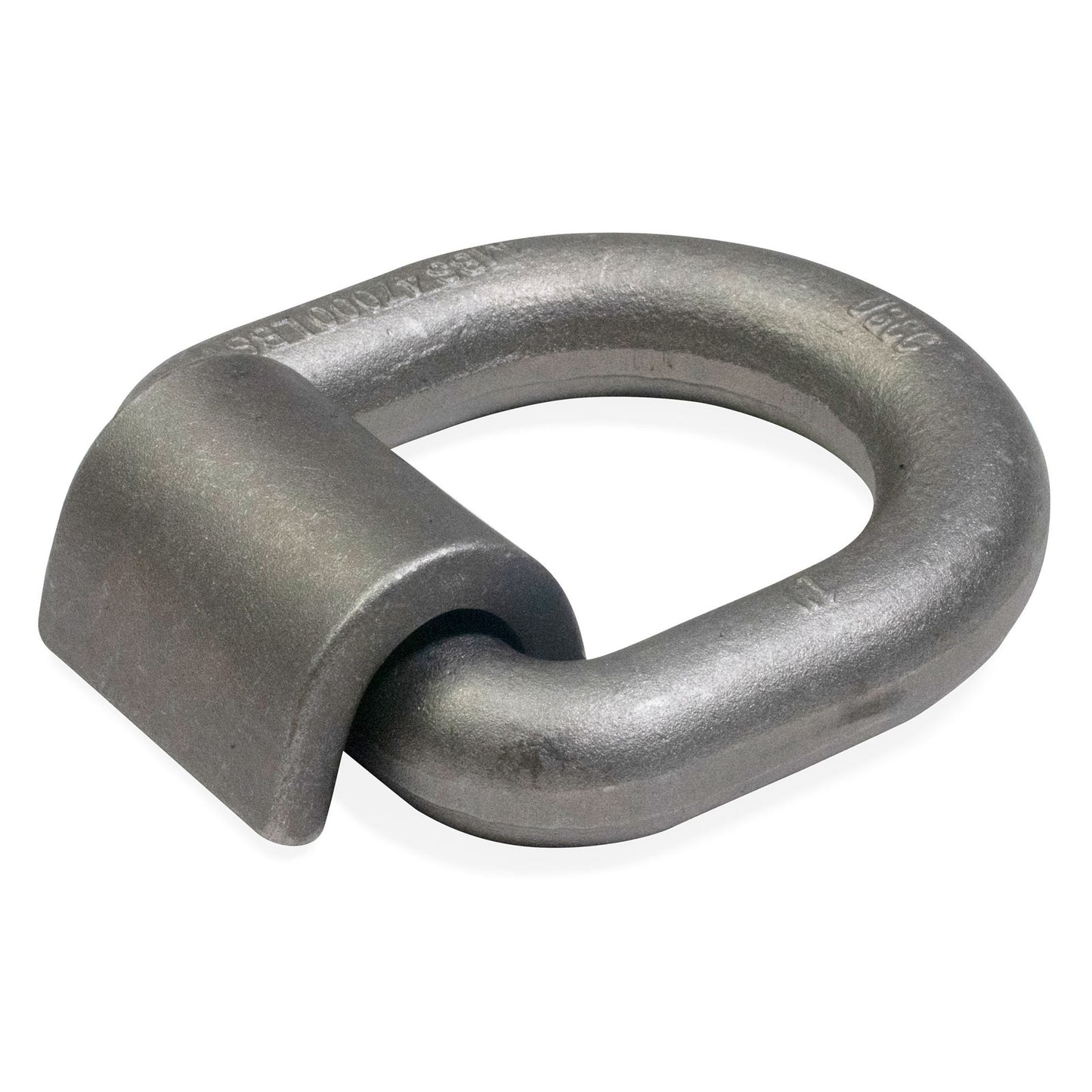 1" Weldable D-Ring with Mounting Clip - 47,000 lbs. BS