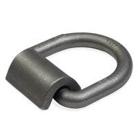5/8" Weldable D-Ring with Mounting Clip - 18,000 lbs. BS