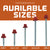 Available in a Variety of Sizes
