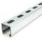 1-5/8" x 1-5/8" Short Slotted Strut Channel 3 ft. - Aluminum