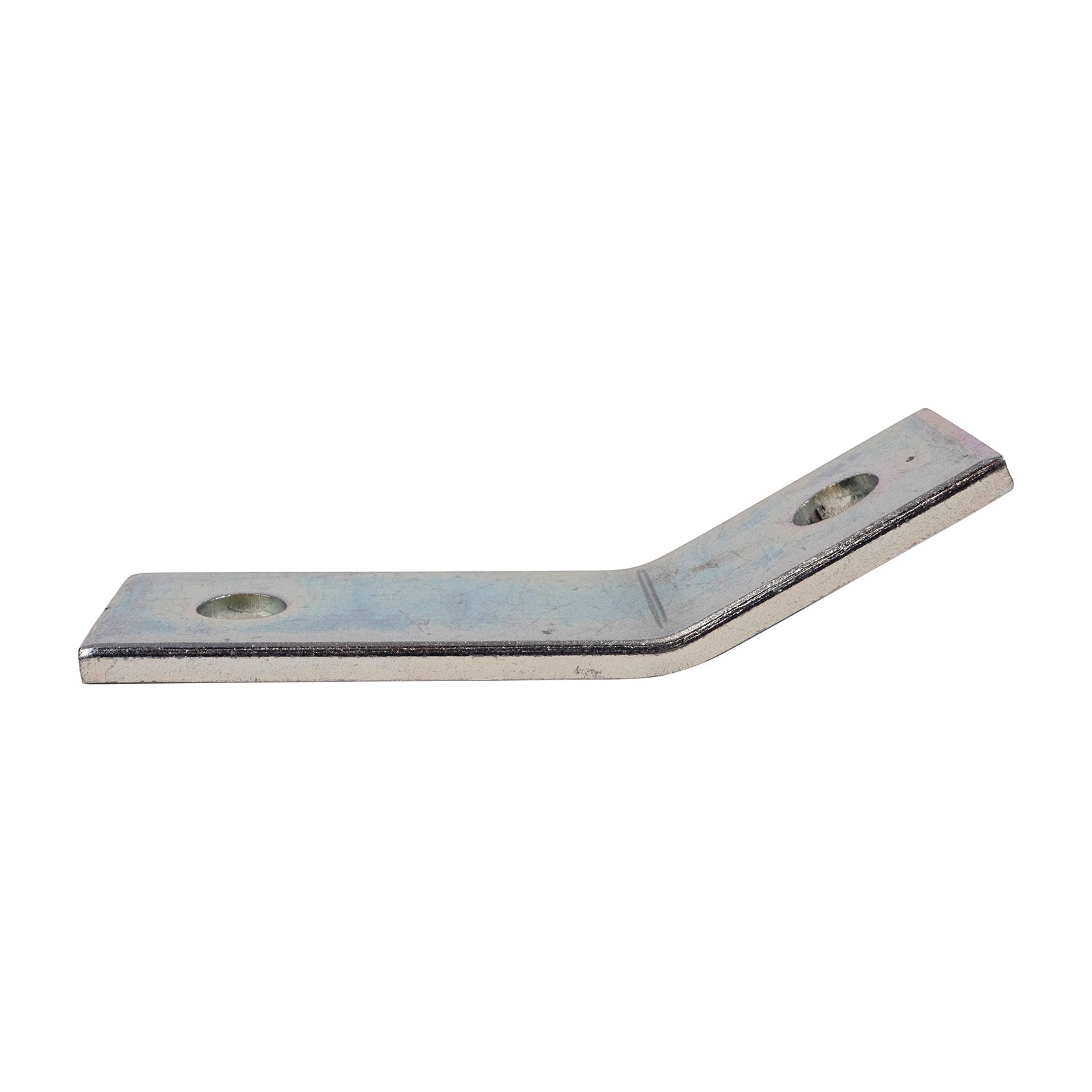 Angled Strut Support 2-Hole Open Strut Angle 30-Degree - Electro-Galvanized