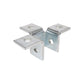 6-Hole 3-Way Channel Wing Connector
