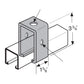 Flexstrut Trolly Beam Intermediate Support Drawing With Dimensions