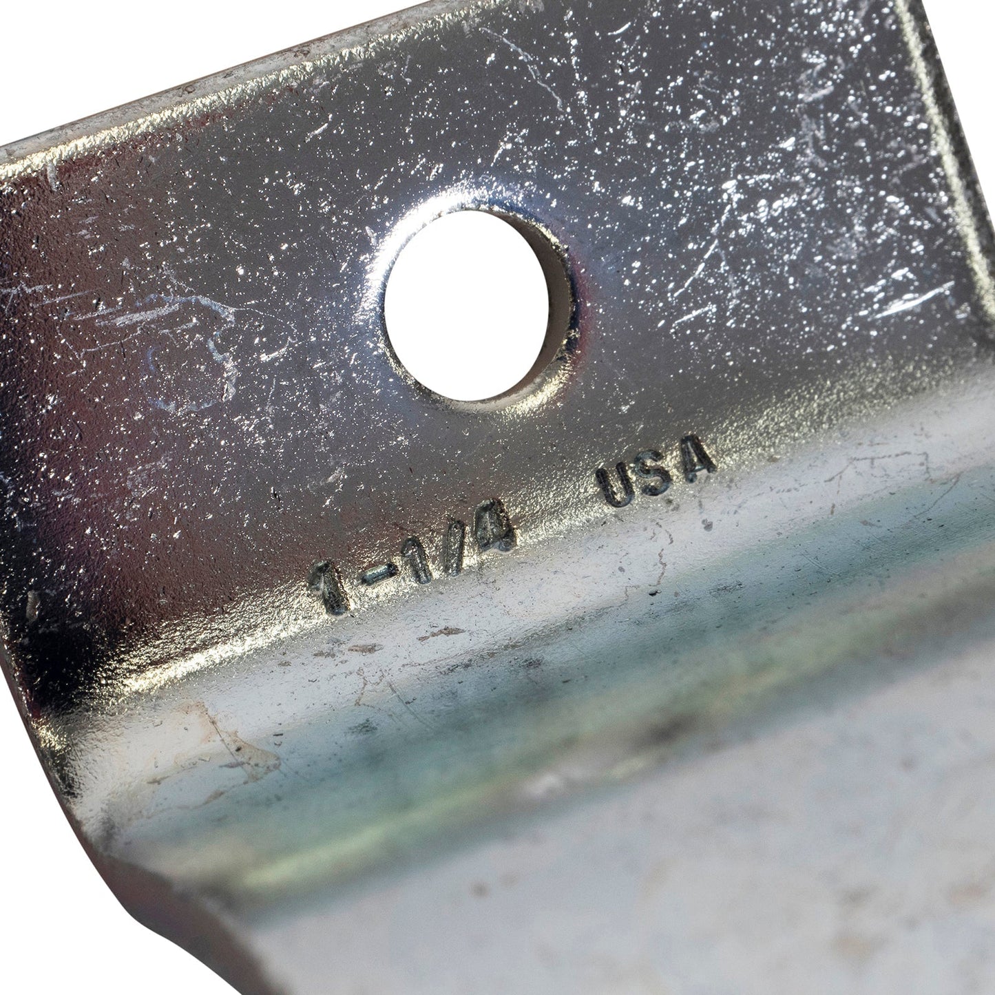 1-1/4" Pipe Strap For Strut Channel - Electro-Galvanized