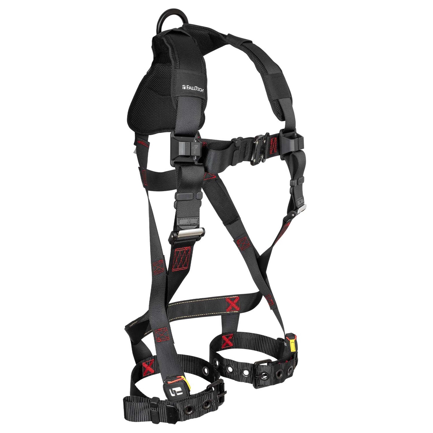 FallTech FT-Iron Full-Body Safety Harness w/ Trauma Straps | Non-Belted | S/M | 8143BSM