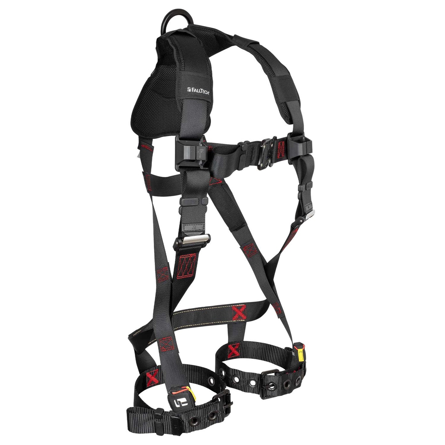 FallTech FT-Iron Full-Body Safety Harness w/ Trauma Straps | Non-Belted | L/XL | 8143BLXL