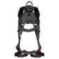 FallTech FT-Iron Full-Body Safety Harness w/ Trauma Straps | Non-Belted | L/XL | 8143BLXL