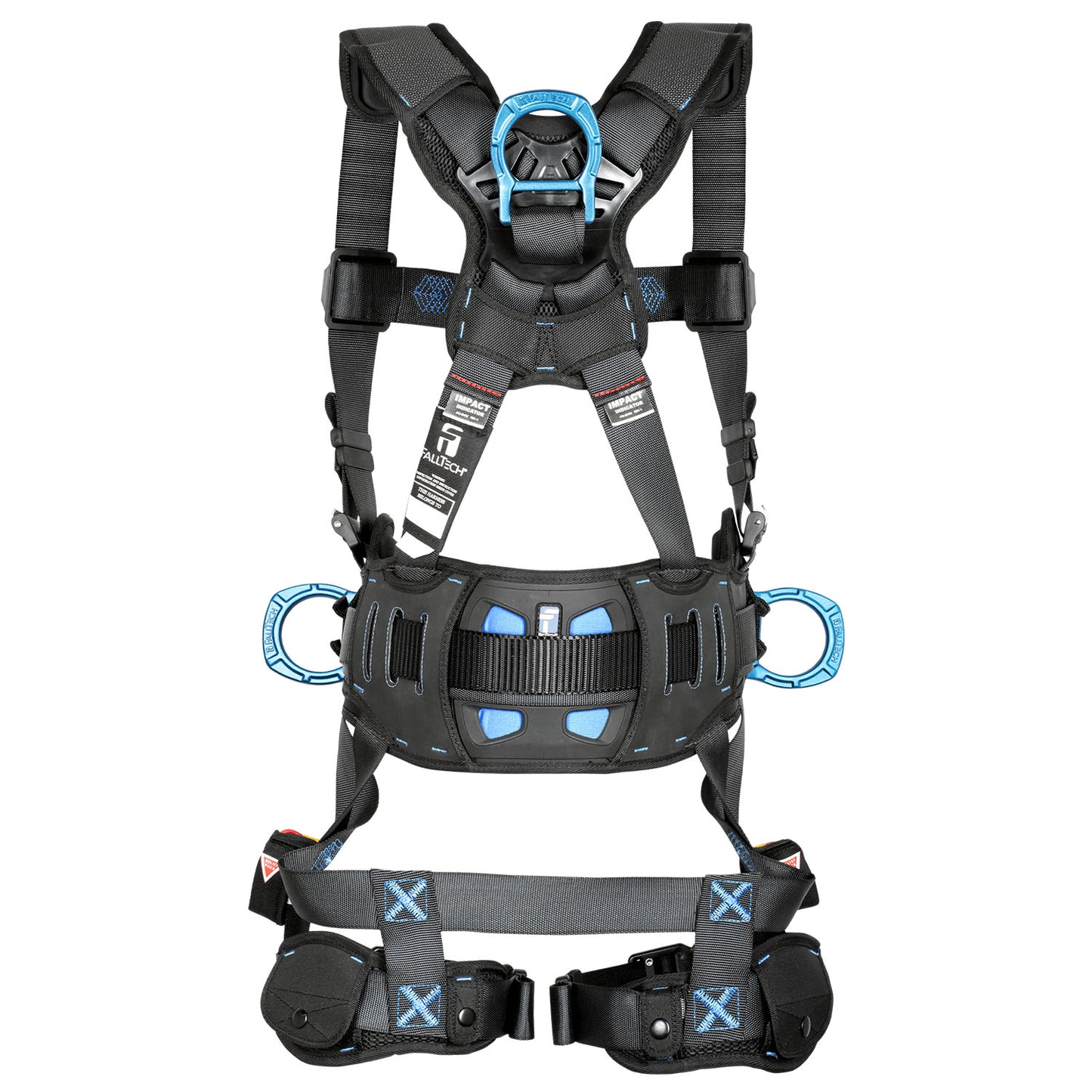 FallTech FT-One Full-Body Construction Harness w/ Trauma Straps | Belted | XL | 8123BQCXL