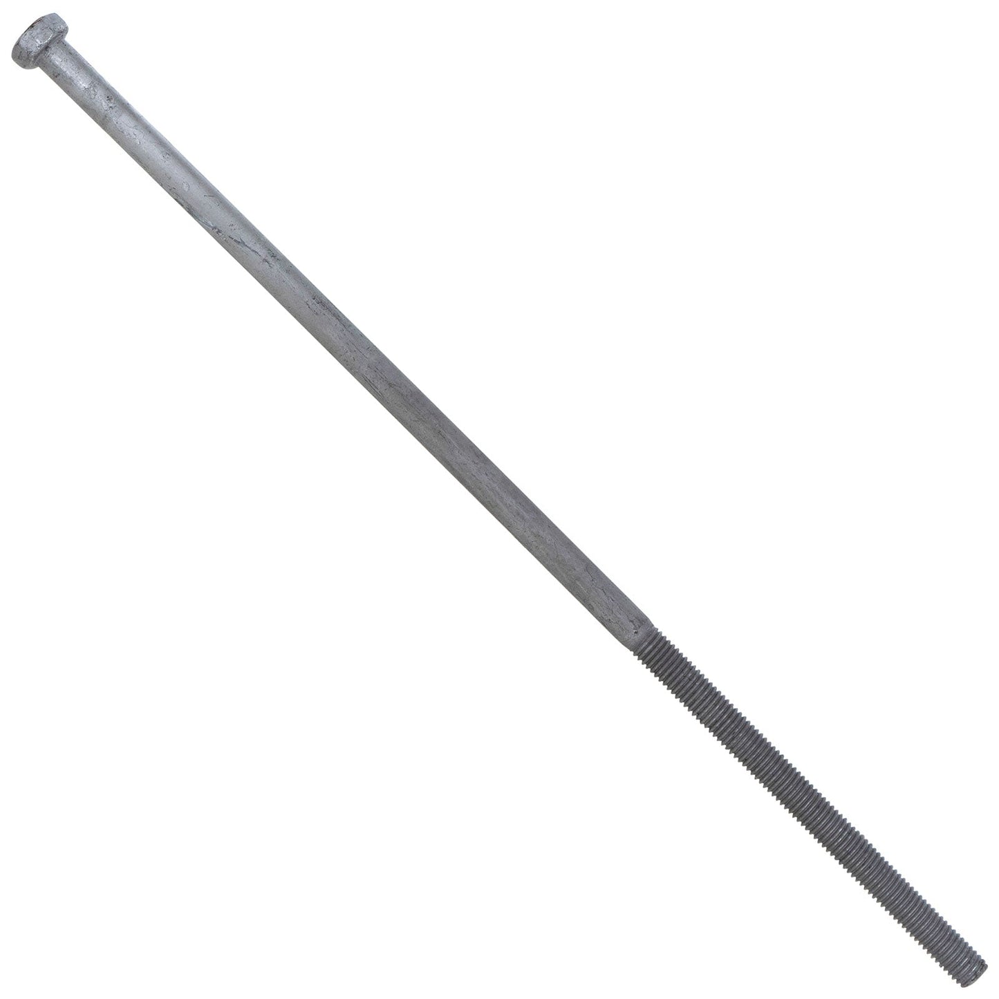 1/2"-13 x 17" Conquest A307 Grade A Hex Bolt - Hot Dip Galvanized