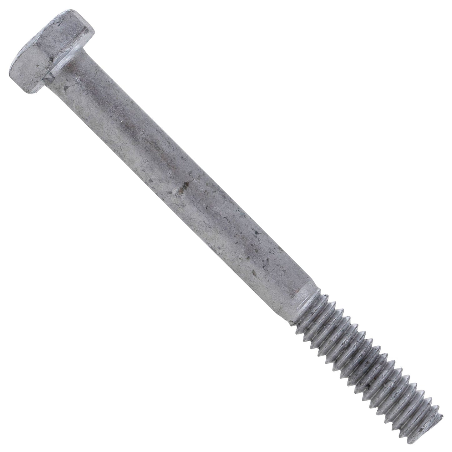 1/4"-20 x 2-1/2" Conquest A307 Grade A Hex Bolt - Hot Dip Galvanized