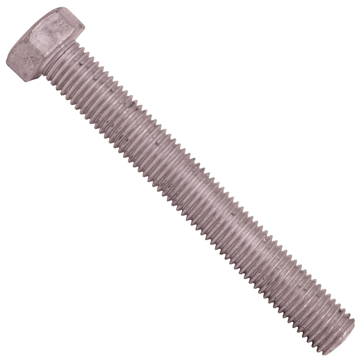 3/4"-10 x 6" Conquest A307 Grade A Fully Threaded Hex Bolt - Hot Dip Galvanized