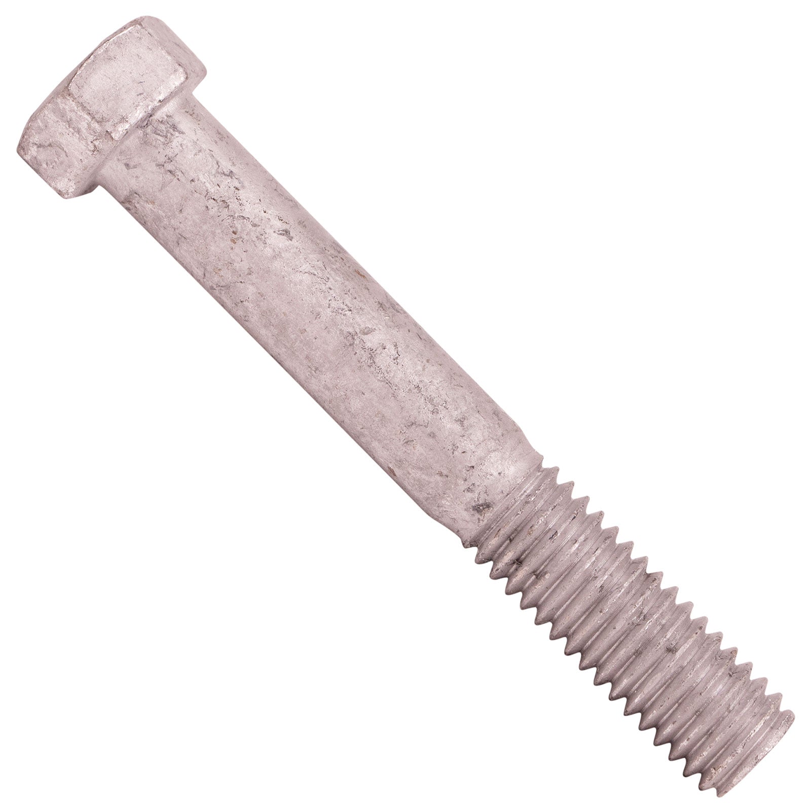 7/16"-14 x 3" Conquest A307 Grade A Hex Bolt - Hot Dip Galvanized