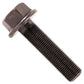 5/8"-18 x 2-1/2" Conquest Grade 8 Indented Fine Thread Flange Bolt - Black Phosphate & Oil